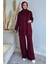 Kapüşonlu Tunik Pantolon Tesettür Ikili Takım P-00019332 1