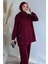 Kapüşonlu Tunik Pantolon Tesettür Ikili Takım P-00019332 2