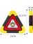 Şarjlı Üçgen Uyarı Lambası - 500 Lümen Cob LED Çalışma Işığı, Acil Durum ve Tamir Lambası 3