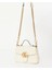 White Chevron Leather Gg Marmont Top Handle Bag 4
