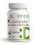 Premium K Complete - High Potency Vitamin K1, K2 Mk-7 & Mk-4 Complex, 240 Coconut Oil Infused Softgels 1