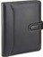 4530 Ajanda Tarihsiz Çizgili 17 x 24 cm Ajanda/defter Hesap Makineli Suni Deri Organizer, Siyah 2
