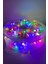 100 Metre 500 Ledli Rgb Ip LED Işık IP20 Iç Mekan Fonksiyonlu Şeffaf Kablolu Dekoratif LED Işık Yılbaşı Süsü 3