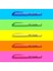 Intensity Marking Highlighter Fosforlu Kalem 5'li Blister Karışık Renkler, Floresan Su Bazlı 2