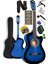 CG-395BL Mavi Klasik Gitar 4/4 Kesik Kasa Full Set (Çanta Askı Tuner Metod Pena) 1