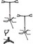 GTR-22X Çoklu 2'li (Ikili) Gitar Bağlama Standı Sehpası (2 Adet) 1