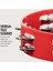 Meinl Percussion Percussion HTT10R Stainless Steel Jingle 2-Rows 10 Inç Tour Tamburin (Kırmızı) 3