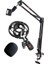 NB39X Mikrofon Standı + Shock Mount + Sünger Seti 1