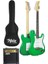 AGE-80GR Amfili Full Elektro Gitar Seti 4/4 Yetişkin 39 Inç Green 2