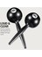 Meinl Percussion PM3BK Plastik Marakas (Siyah) 2