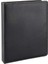 534S A4 Suni Deri Sırt 4 cm 2 Halkalı Elite Klasör, Siyah, A4 4