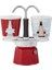 - Set Mini Express: Ocak Üstü Espresso Pişirici + 2 Cups - Magrite Serisi 7