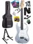 RPH-30SL-ST Gül Klavye Silver Strat Kasa Sss Elektro Gitar Seti 1