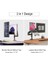 North Bayou Nb H180-FP Çift Kol Amortisörlü 17"-27" Monitör Tutucu ve Laptop Standı 2