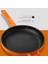 Metal Döküm Kızartma Tavası, 20 Cm, Turuncu 6