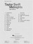 Taylor Swift - Midnights (3AM Edition): Piano/vocal/guitar Songbook 2