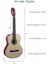 CG-390NT-XBAG Klasik Gitar 4/4 Sap Ayarlı Kesik Kasa (Çanta Tuner Askı Capo Metod Pena) 3