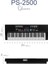 PS-2500KS LED Ekran 61 Tuşlu Org Klavye (Stand Çanta Kulaklık Adaptör Notalık) 5