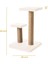Beylini 2 Li Kedi Tırmalama Tahtası Peluş Kumaş Silinebilir Demonte 42 cm Yükseklik 2 Adımlı Zıplama 7