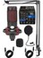 Cxn-30 Paket-2 +48V Mikserli Condenser Mikrofon Stand Seti 1