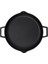 Döküm Yuvarlak Kızartma Tavası, Metal Kulplu, 26 Cm, Siyah 3