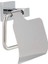 Q-Line A44996 Tuvalet Kağıtlığı, Kapaklı, Krom 5