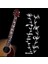 17A64M Fretboard Sticker - Klavye Yapışmalı Süs 2