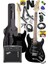 RPH-30BK-25AMP Gül Klavye Sss 25W Amfili Elektro Gitar Seti 1