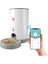 S-Link Swapp Sl-21 Otomatik Yem Kabı 2.6l Kapasite 720P Kamera Kedi Köpek Besleyici 2