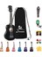 DUS-10N Soprano Ukulele Seti (Siyah) 6