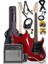 RPH30RD-50AMP Red Elektro Gitar Seti 50 Watt Bluetooth Şarjlı Amfi Kulaklık Full Set 1