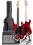 RPH30RD-50AMP Red Elektro Gitar Seti 50 Watt Bluetooth Şarjlı Amfi Kulaklık Full Set 2