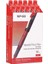NP68 Iğne Uçlu Kalem 12'li Ambalaj Kırmızı 0.5 mm 1