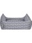 Uniform Bone Gri-Beyaz Köpek Yatağı M 60X70CM 5