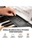 Melody 61 Başlangıç Seviyesi Piyano Elektronik Org Klavye, 61 Tuş, Hoparlör, Stand, Bank 6
