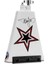 Tommy Lee Rock Star Signature Cowbell, Beyaz Grafik Sanatlı, 8" (LP009TL) 1