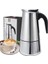 4 Kişilik Çelik Mokapot Espresso Filtre Italyan Kahve Makinesi 2