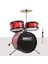 CD300X-RD Akustik Çocuk Baterisi Davulu Seti 5-14 Yaş Için Full Set 3