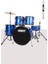 CD900X-BL 22'' Yetişkin Akustik Bateri Davul Seti 22B-13T-12T-16F-14S (5 Parça) 1