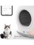 CB001 Akıllı Otomatik Kedi Tuvaleti, App ile Uzaktan Kontrol, 75LT Hazne, 7lt Çöp Haznesi 6