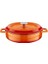 Döküm Çok Amaçlı Yayvan Tencere 28 cm Turuncu - Lv Y St 28 K2 1