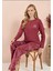 Bayan Interlok Uzun Kollu Pijama Takım 3215 1