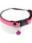 X-Perk Neon Zilli Kedi Tasması Pembe Renk Boyun Tasma Ayarlı 1