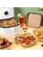 Airfryer Pişirme Kağıdı 50 Adet Kare Fırın Tepsisi Yanmaz Yapışmaz Gıda Parşömeni Sıcak Hava 4