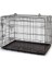 Metal Kedi Köpek Kafesi Siyah 107X71X78CM 5