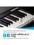 Recital Dijital Piano Klavye 88 Tuşlu Yeni Başlayanlar Için Yarı Ağırlıklı Tuşlu, Dahili 6