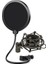 PS-01SHX Stüdyo Çift Katman Pop Filtre + Shock Mount 1