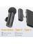 IPHONE15 (Usb C)/android Telefon/tablet Için Kablosuz Yaka Yaka Mikrofon, Akülü Kondenser 4