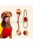 Köpek Oyuncağı Fanatik Üçlü Set Diş Ipi Diş Sağlığı Köpek Topu Sarı Kırmızı Orta Iri Irk 1