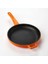 Metal Döküm Kızartma Tavası, 20 Cm, Turuncu 2